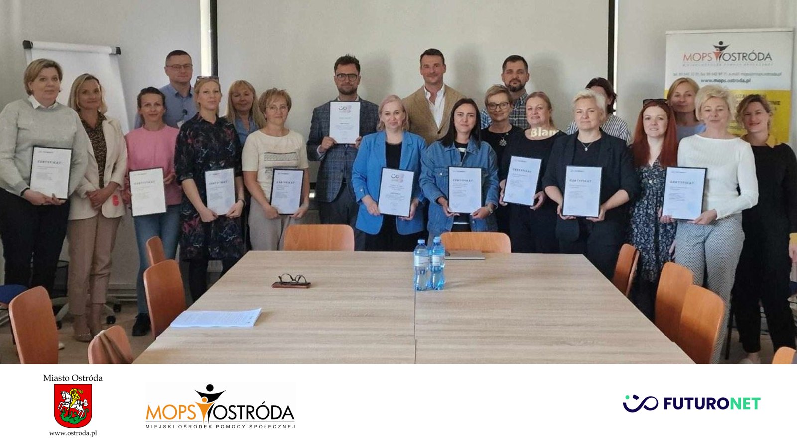 Jakub Płodzich, prezes Futuronetu na spotkaniu z Burmistrzem Ostródy